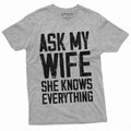 Men39s Funny Saying Shirt Birthday Gift Dad Tee Shirt Wife Husband Tee Shirt Graphic Tee – Premium Graphic · Trending Graphic Apparel