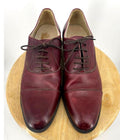 Business Softwear Burgundy Leather Oxford Cap Toe Shoes SZ 12 Graphic Tee – Bold Style · High-Quality Print