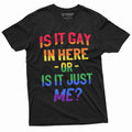 Men39s LGBTQ Pride Month Gay T shirt Funny Humor PrideMonth Unisex Tshirt for him Graphic Tee – Premium Graphic · High-Quality Print