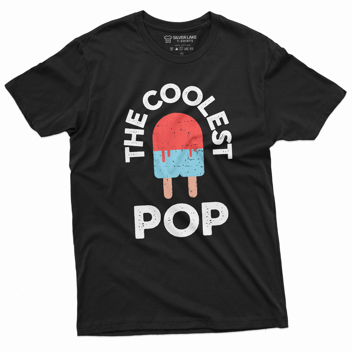 Men39s Coolest Pop Tee Shirt Fathers day Grandpa Papa Tee Shirt Pops Christmas Gift Idea Graphic Tee – Warm & Stylish · Great Gift For Fans