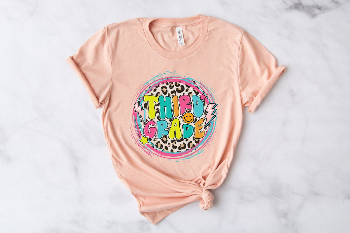 Third Grade Shirt 3rd Grade Squad Shirt Teacher Squad Third Grade Teacher Teacher Shirt Team Teacher Shirt 3rd Grade Shirt Graphic Tee – Soft Feel · Great Gift For Fans