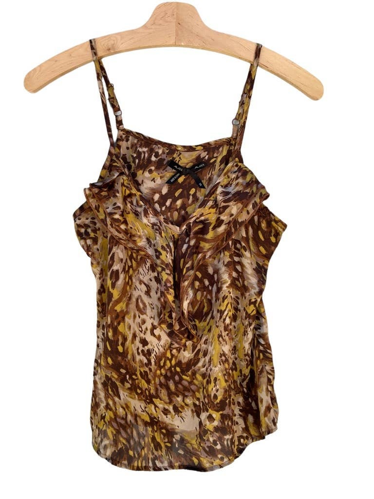 Ali and Kris Watercolor Ruffle Cami Tank Top Size Small Tank Top – Feel-Good Design · Must-Have Style