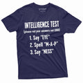 Men39s Offensive T shirt Funny Intelligence Test Adult humor Tee Shirt EYE MAP NESS Tee Shirt Inappropriate Tee Graphic Tee – Everyday Comfort · Must-Have Style