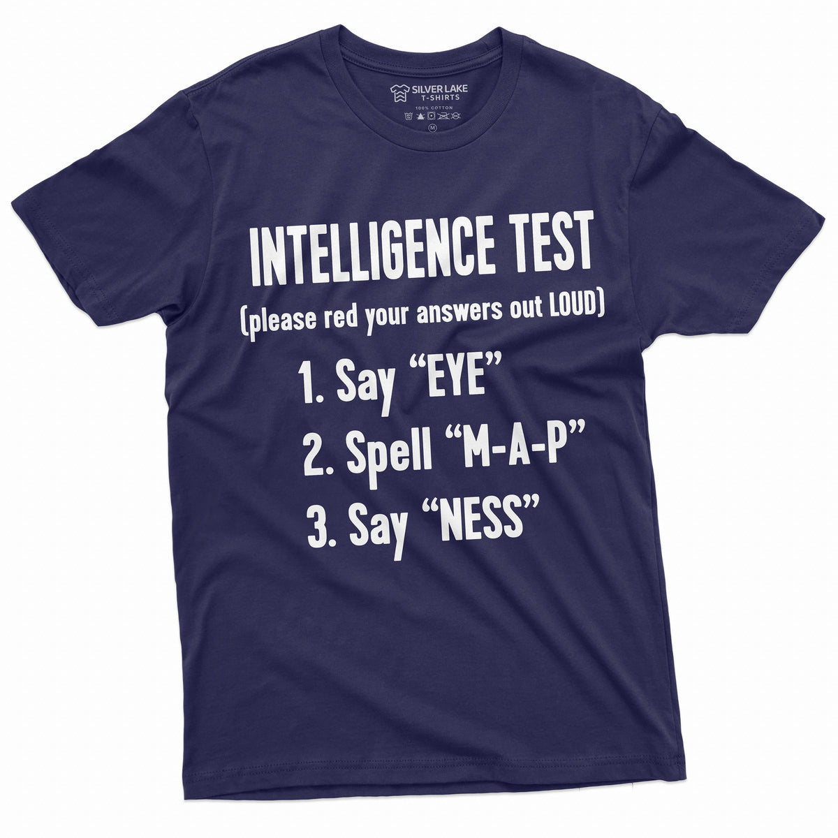 Men39s Offensive T shirt Funny Intelligence Test Adult humor Tee Shirt EYE MAP NESS Tee Shirt Inappropriate Tee Graphic Tee – Everyday Comfort · Must-Have Style