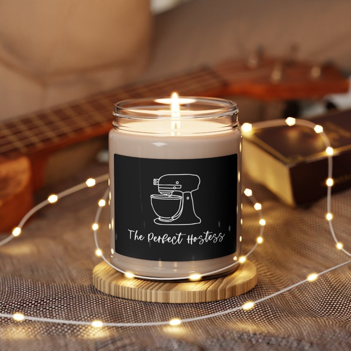 The Perfect Hostess Gift Scented Soy Wax Jar Candle Hostess Gift 9oz Jar Candle Hostess Thank You Gift Gifts For The Chef Graphic Tee – Feel-Good Design · Trending Graphic Apparel