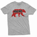 Bear with Pajamas stripes Gift for Mother Christmas Tee Shirt Mom Mama Gift Tee shirt Unisex Style Tee for her Graphic Tee – Cozy Vibes · High-Quality Print