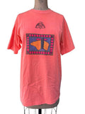 Women39s Neon Orange Southwestern Artwork Graphic T Shirt Large Graphic Tee – Premium Graphic · Trending Graphic Apparel