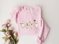 Valentine Sweatshirt Valentines Day Sweatshirt Valentines Ghost Sweatshirt Cute Ghost Sweater Valentines Gift Spooky Valentine Crewneck Sweatshirt – Warm & Stylish · Trending Graphic Apparel