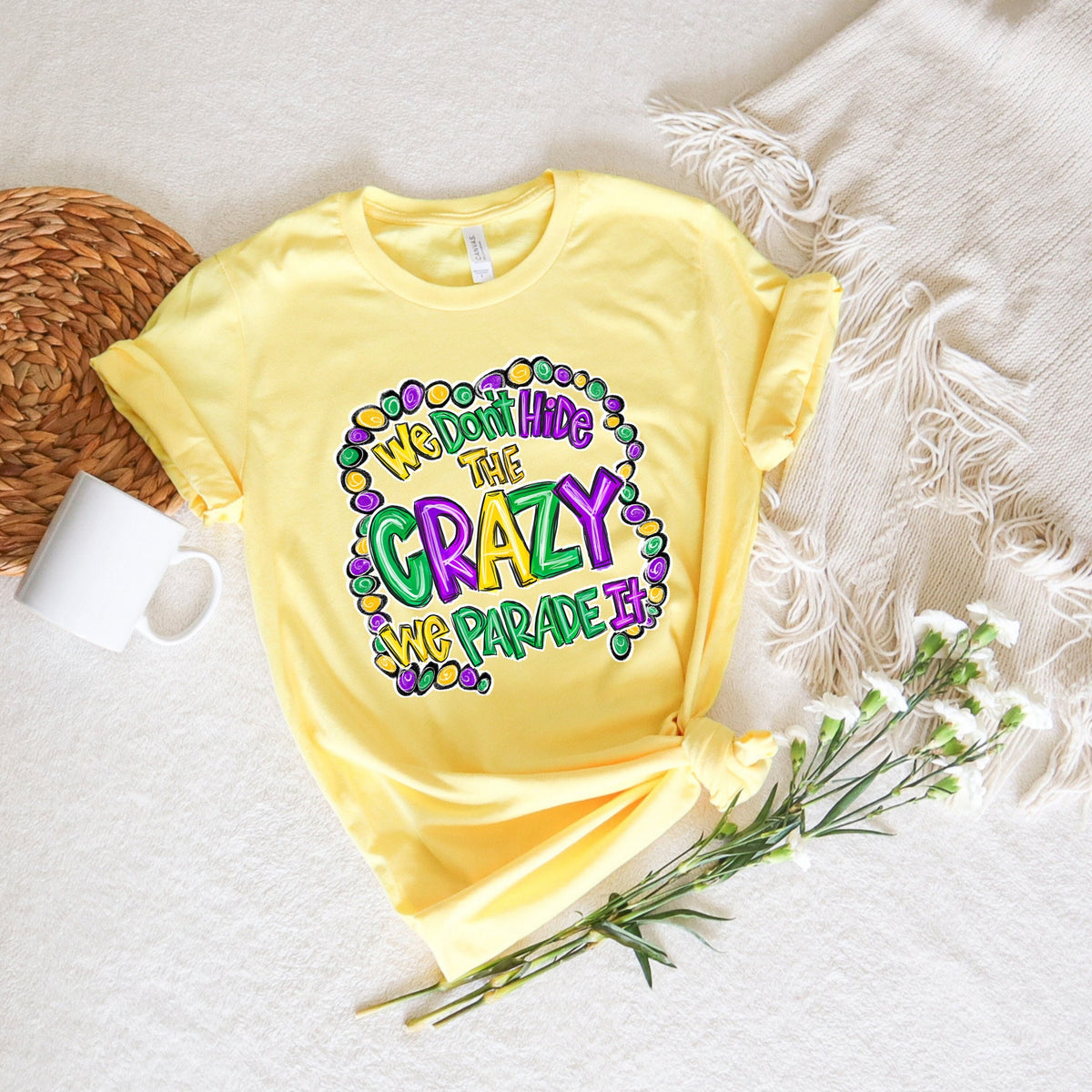 We Dont Hide The Crazy We Parade It Mardi Gras Mardi Gras Dead shirt Mardi Gras Carnival Mardi Gras Drink Shirt Fat Tuesday Graphic Tee – Aesthetic Look · Must-Have Style