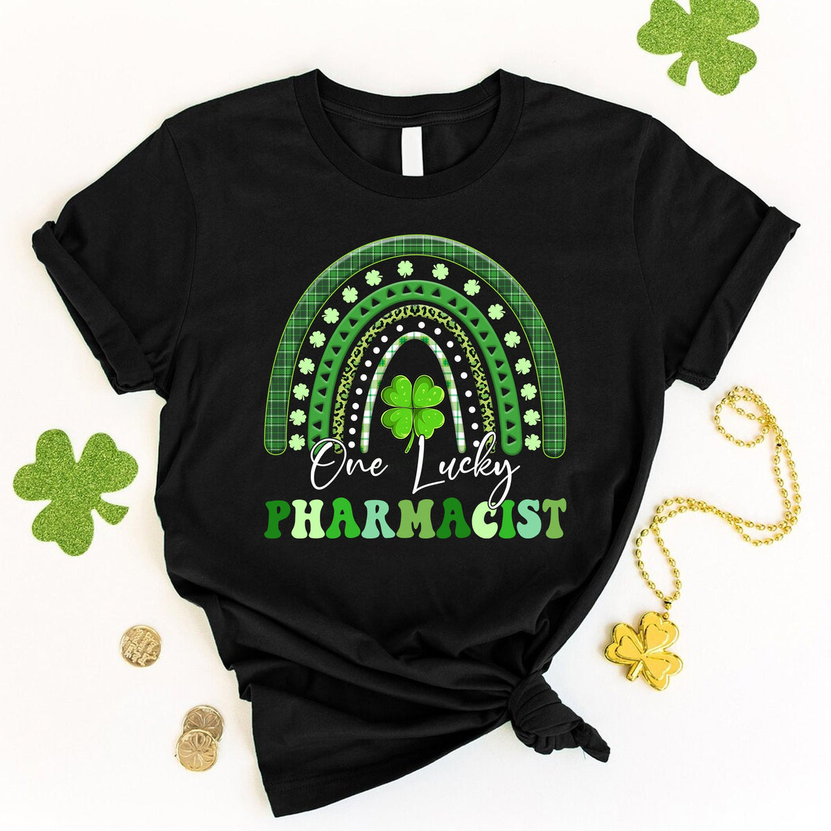 St Patricks Day Pharmacist Shirt Pharmacy Life St Pattys Day Shirt Pharmacist Patrick39s Day St Paddys Gift For Pharmacist Graphic Tee – Aesthetic Look · Great Gift For Fans