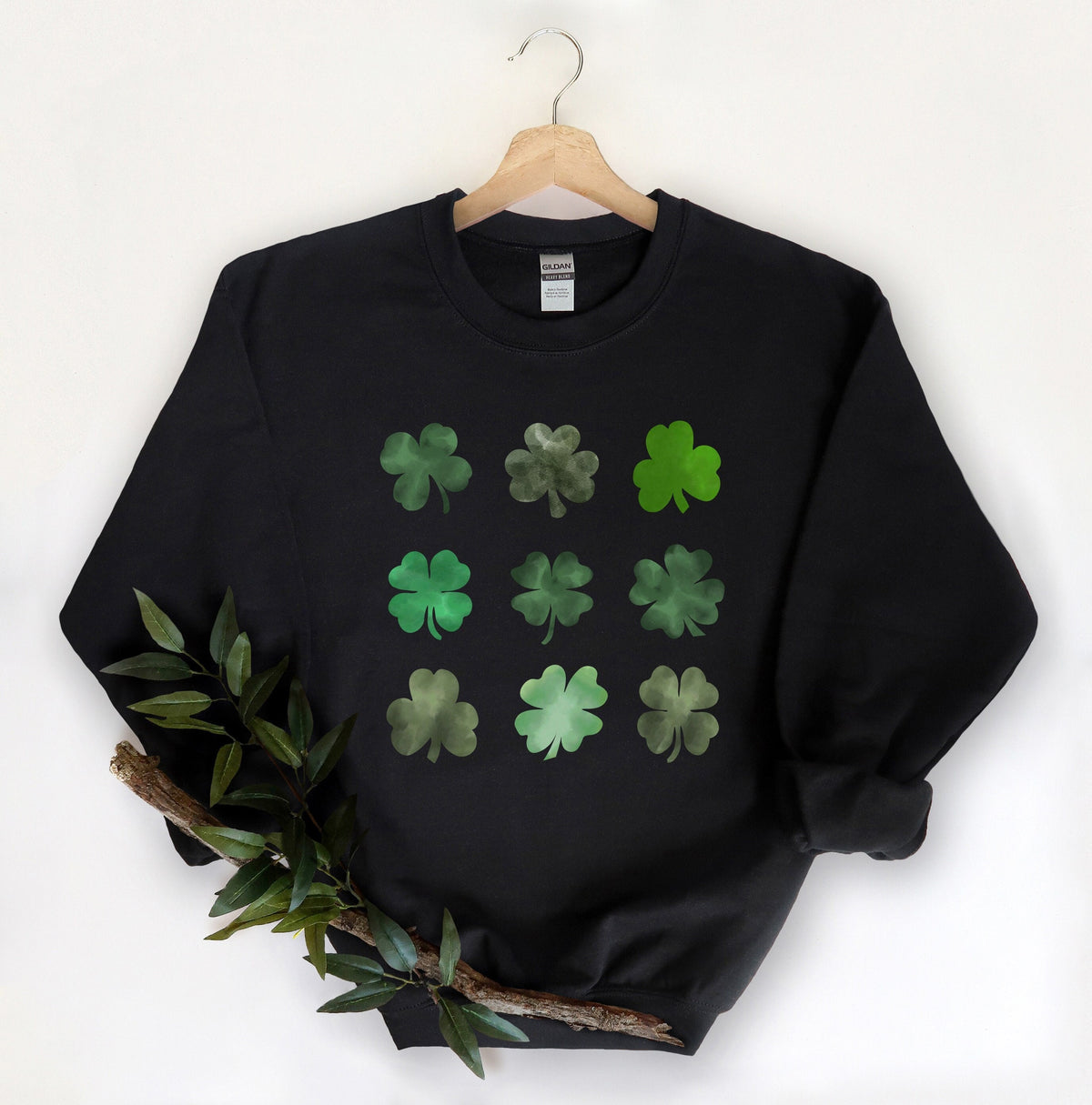 Shamrocks St Patrick39s Day Sweatshirt Shamrock sweater unisex sweatshirt women st paddy39s day sweatshirt Lucky Sweatshirt Sweatshirt – Premium Graphic · Must-Have Style