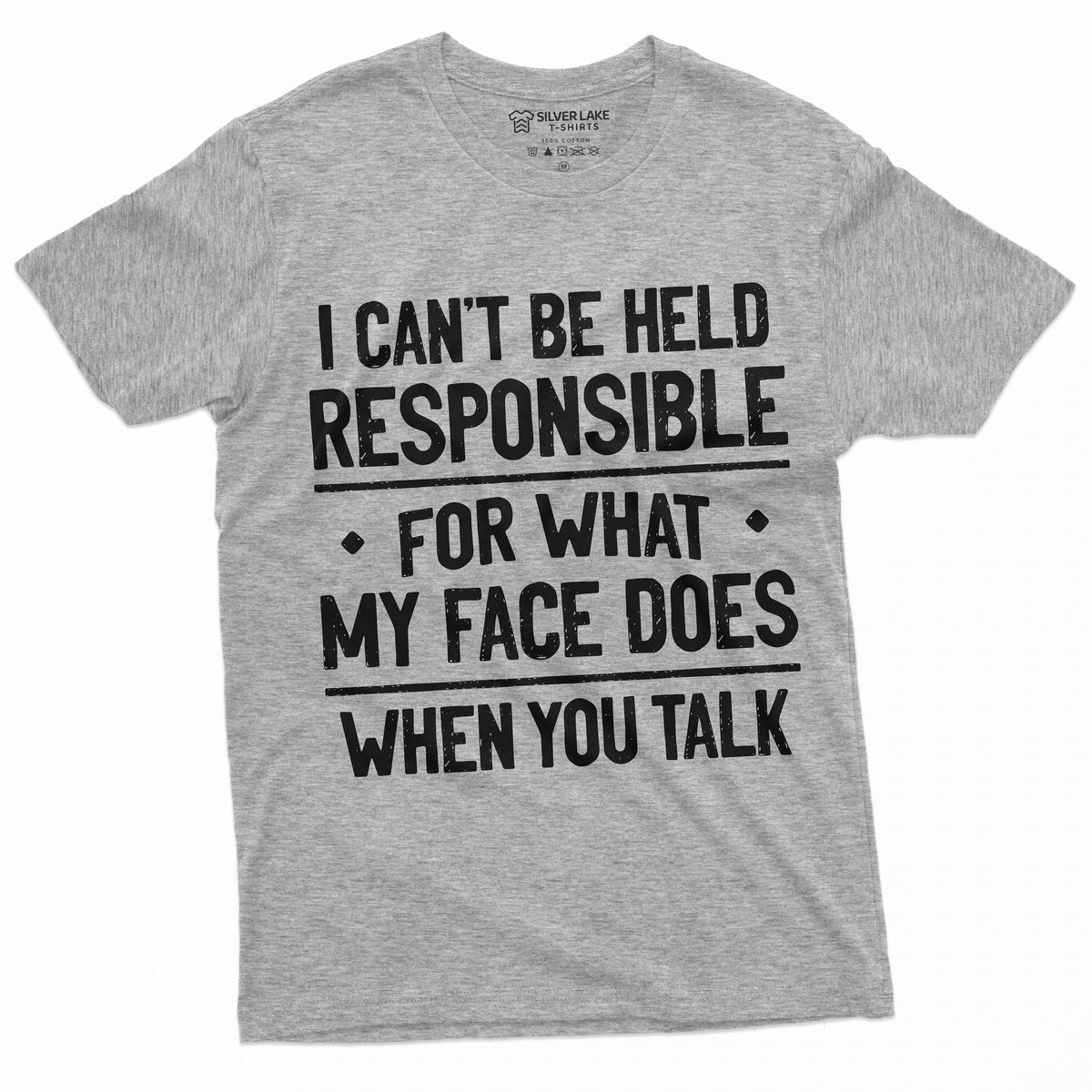 Funny Saying Tee Shirt what my face does when you talk Mens womens gift Birthday Tshirt Sarcasm sarcastic t shirt for him her Graphic Tee – Bold Style · Trending Graphic Apparel