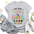 Will Trade Patients For Easter Eggs Funny Nurse Shirt Easter Nurse Shirts Nurse Easter Shirt Easter Gifts For Nurse Life Graphic Tee – Everyday Comfort · High-Quality Print