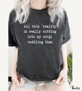 Funny Corgi Cuddling Shirt Dogs T shirt Gift Idea Pets Tshirt Present Adopt Animals K9 Pup Puppy Mutt Sarcasm Reality Cutting Into Tee Graphic Tee – Cozy Vibes · Trending Graphic Apparel
