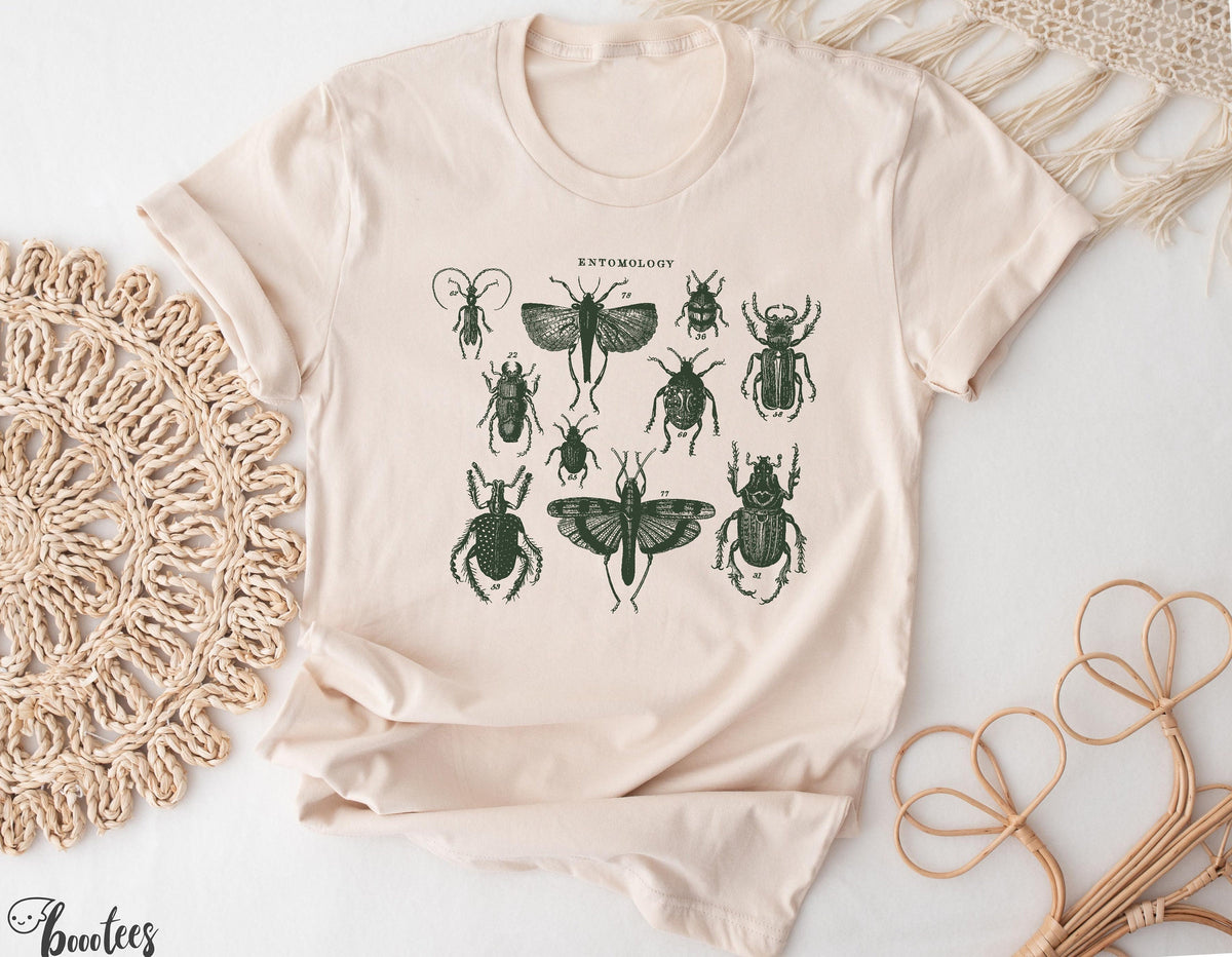 Bugs Print Shirt Entomology T shirt Gift Idea Entomologist Tshirt Present Insects Nature Animals Beetle Collector Student Major Lover Tee Graphic Tee – Easygoing Wear · Trending Graphic Apparel