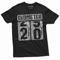 Men39s 20th Birthday celebration T shirt Funny Tee Oldmeter Odometer age humorous gift Tee shirt Tee Graphic Tee – Feel-Good Design · Top Pick For Any Outfit