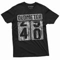 Men39s 40th Birthday celebration T shirt Funny Tee Oldmeter Odometer age humorous gift Tee shirt Dad Husband Bday Gift tee car lover shirt Graphic Tee – Soft Feel · Great Gift For Fans
