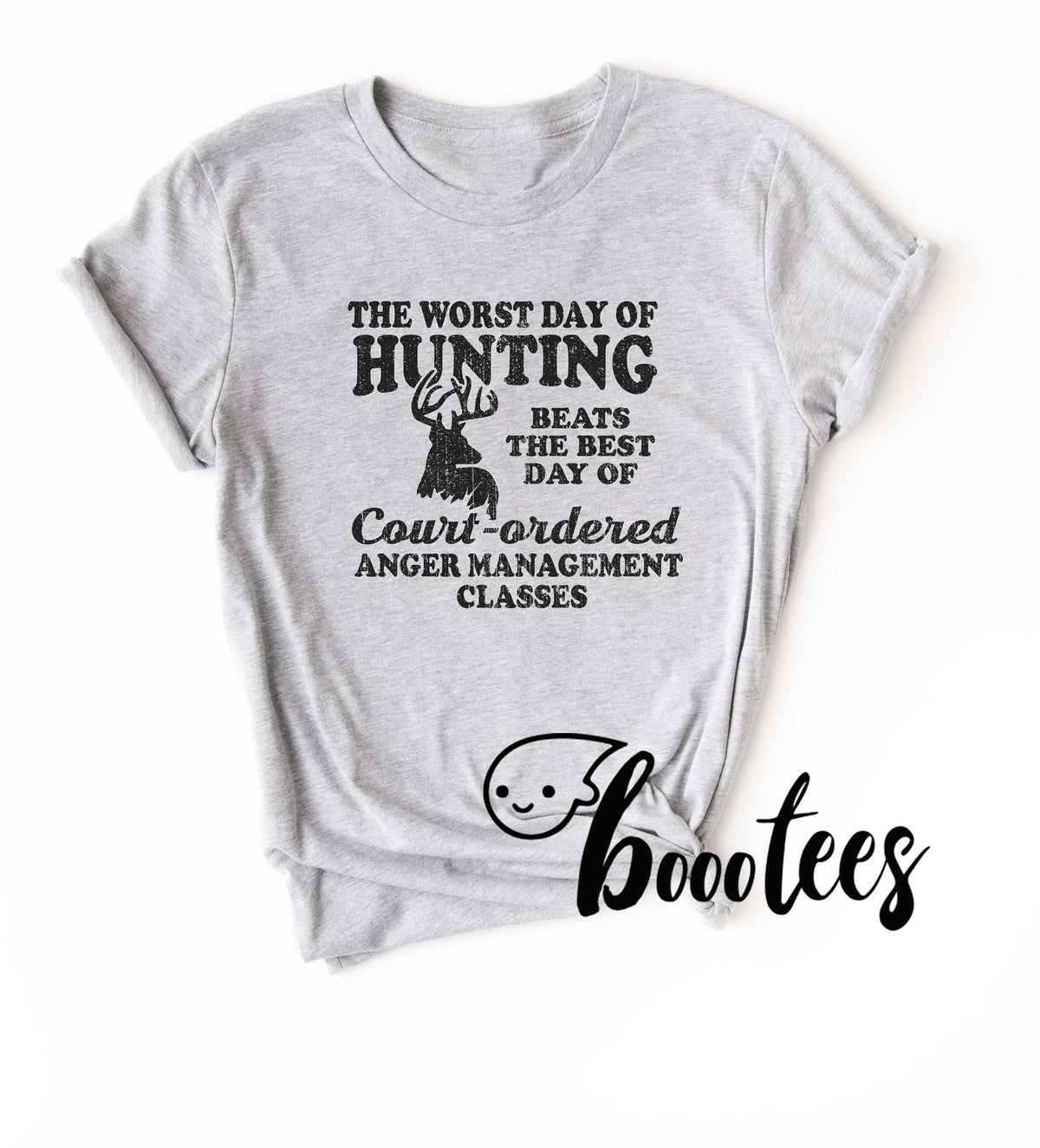 Hunting Shirt Hunter T shirt Gift Idea Outdoors Tshirt Present Outside Wildlife Big Game Deer Buck Duck Rifle Bow Crossbow Lover Tee Graphic Tee – Everyday Comfort · High-Quality Print