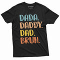 Men39s Dada Daddy Dad Bruh T shirt Father39s day funny Gift Tee shirt Dad Papa Father Tshirt Tee Shirt Birthday Gift Tee Graphic Tee – Everyday Comfort · Must-Have Style