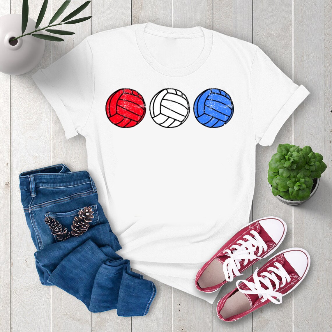 4th Of July Volleyball Shirt For Boys Girls Teen Volleyball Player Tee Volleyball Team Shirt Volleyball Patriotic Tee Volleyball Gift Graphic Tee – Easygoing Wear · High-Quality Print