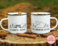 The Adventure Begins Mug Custom Camping Mug Personalized Camping Mug Nature Lover Mug Camp Life Mug Gift Idea for Camp LoverEM 12 Van Graphic Tee – Warm & Stylish · Perfect For Daily Wear