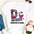 P is for Paraprofessional Leopard Shirt Back to School Shirt Cute Para Shirt Leopard Para Tshirt Para Teacher Para Gift Graphic Tee – Fan Favorite · Must-Have Style