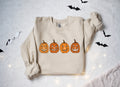 Pumpkin Sweatshirt Pumpkin Sweater Jack o Lantern Sweatshirt Spooky Season Fall Shirts Halloween Crewneck Sweatshirt Halloween Sweater Sweatshirt – Bold Style · Great Gift For Fans