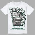 Paid In Full Unisex Shirt Match New Balance 550 White Green Graphic Tee – Cozy Vibes · Trending Graphic Apparel