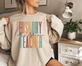 Personalized History teacher shirt sweatshirt hoodie long sleeve gift colorful customized historian back to school Hoodie – Cozy Vibes · Must-Have Style