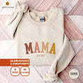 Personalized Mama Sweatshirt Custom Mom Sweatshirt Minimalist Momma Sweater Christmas Gift for Mom Gift for Her Custom Mama Hoodie Hoodie – Feel-Good Design · Great Gift For Fans