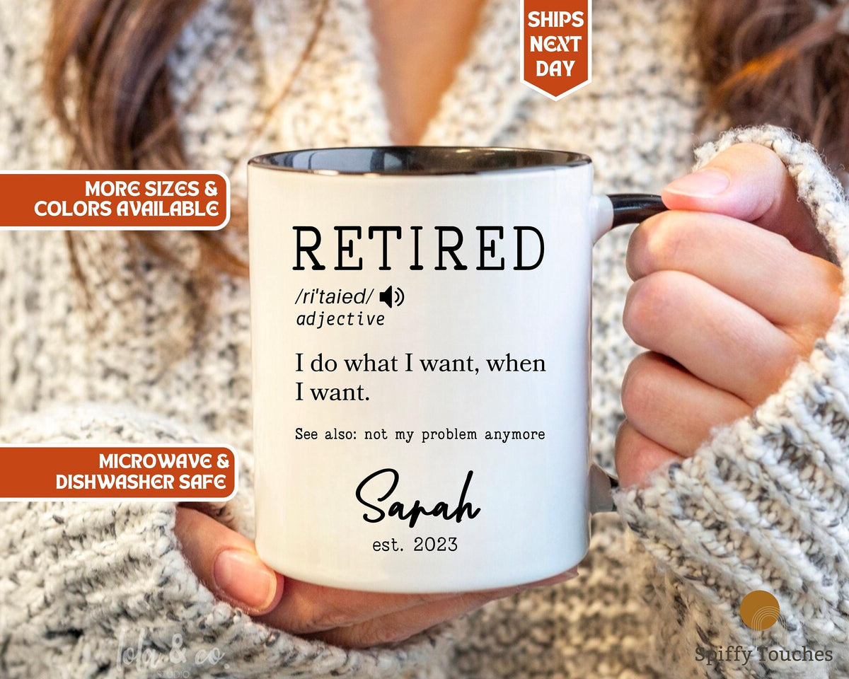 Retirement Gifts for Men Funny Retirement Gift for Men Retirement Gifts for Women Retirement Mug Funny Retirement Gifts Retirement Gift Graphic Tee – Aesthetic Look · Great Gift For Fans