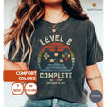 6 Year Anniversary Gift For Husband wife Personalization 6th Anniversary Gift Retro Video Game Shirt Gamer Husband Gift Graphic Tee – Premium Graphic · High-Quality Print