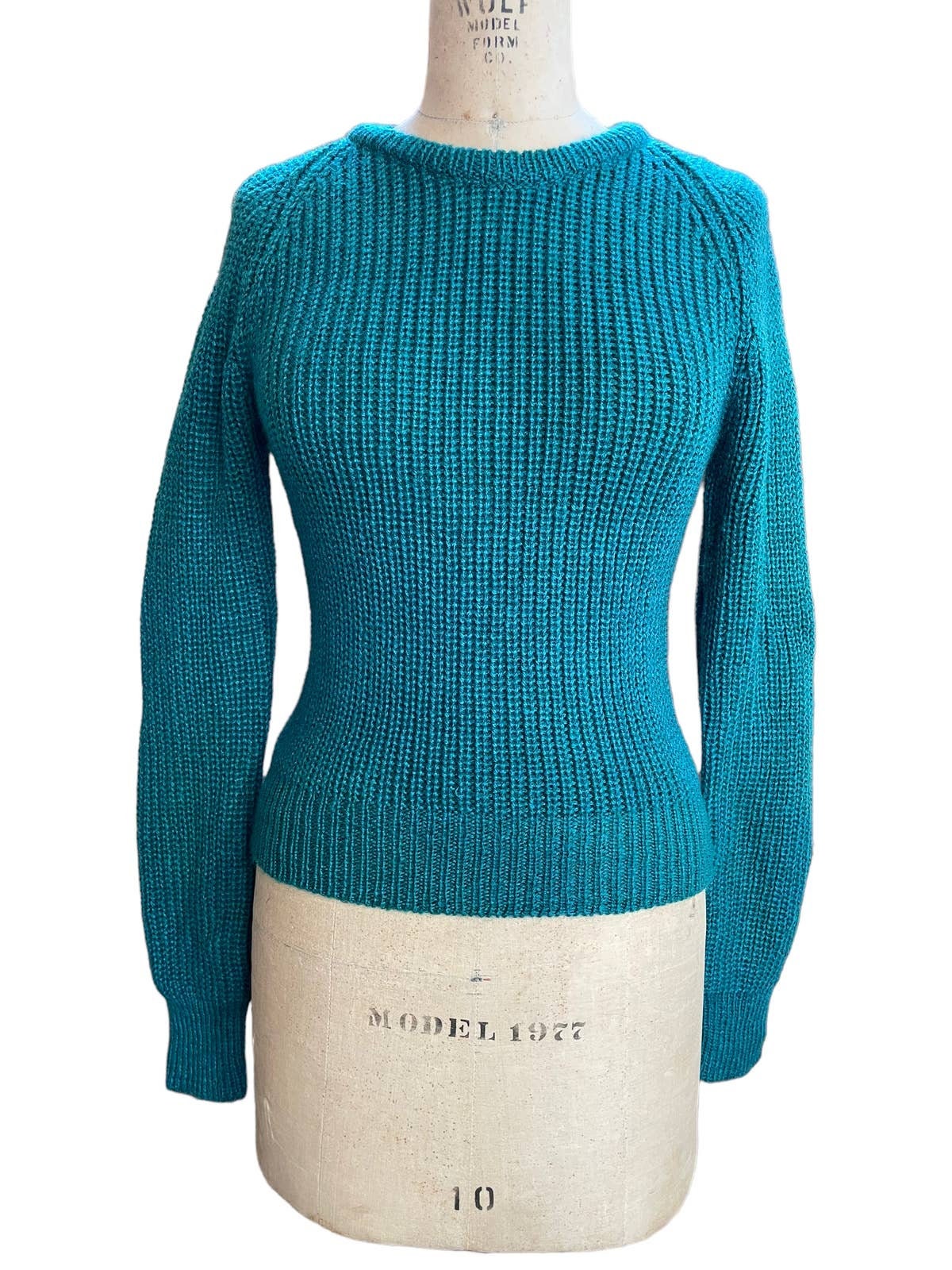 Ardee Womens Pullover Sweater Teal Ribbed Knit Long Sleeve Crew Neck S Graphic Tee – Premium Graphic · Great Gift For Fans
