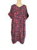 Bobeau Women39s Shift Dress Multicolor 100 Rayon V neck Short Sleeve Slip On XL Graphic Tee – Easygoing Wear · Great Gift For Fans