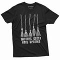 Witches gotta have options Halloween T shirt funny witch broom tee shirt unisex tee Graphic Tee – Aesthetic Look · High-Quality Print