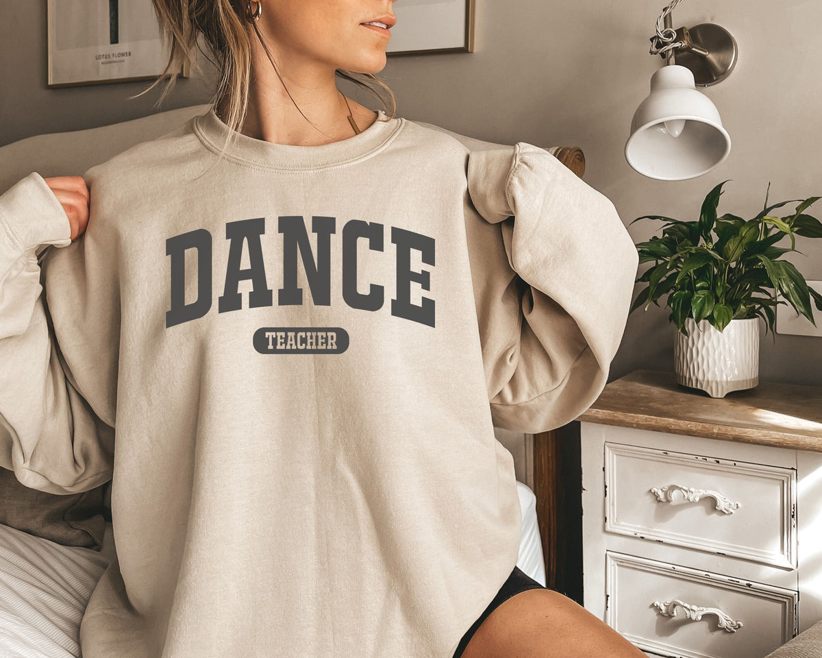 Dance Teacher shirt sweatshirt hoodie long sleeve gift classic Dance Teacher dancer dance educator Hoodie – Feel-Good Design · High-Quality Print