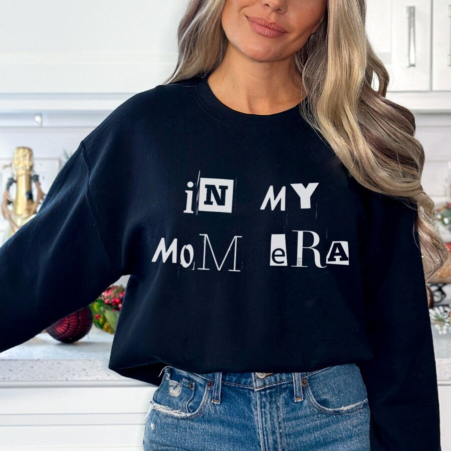 In My Mom Era Crewneck Sweatshirt Mother39s Day Gift Trendy Mom Sweatshirt Sweatshirt – Everyday Comfort · High-Quality Print