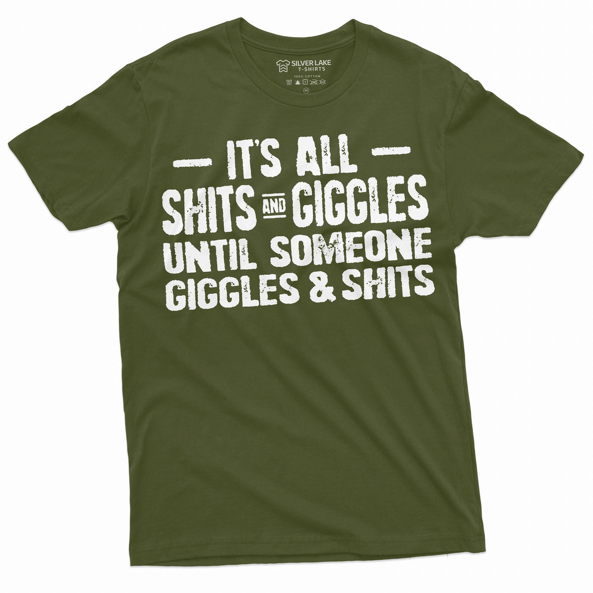 Men39s shts and giggles funny T shirt giggling funny text mens tee shirt gift for him Graphic Tee – Bold Style · Top Pick For Any Outfit