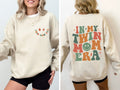 In My Twin Mom Era Sweatshirt Twin Mama Comfort Colors Tshirt Twin Mom Club Twin Mom Tshirt New Mom Gift Gender Reveal Pregnant Baby Sweatshirt – Aesthetic Look · Perfect For Daily Wear