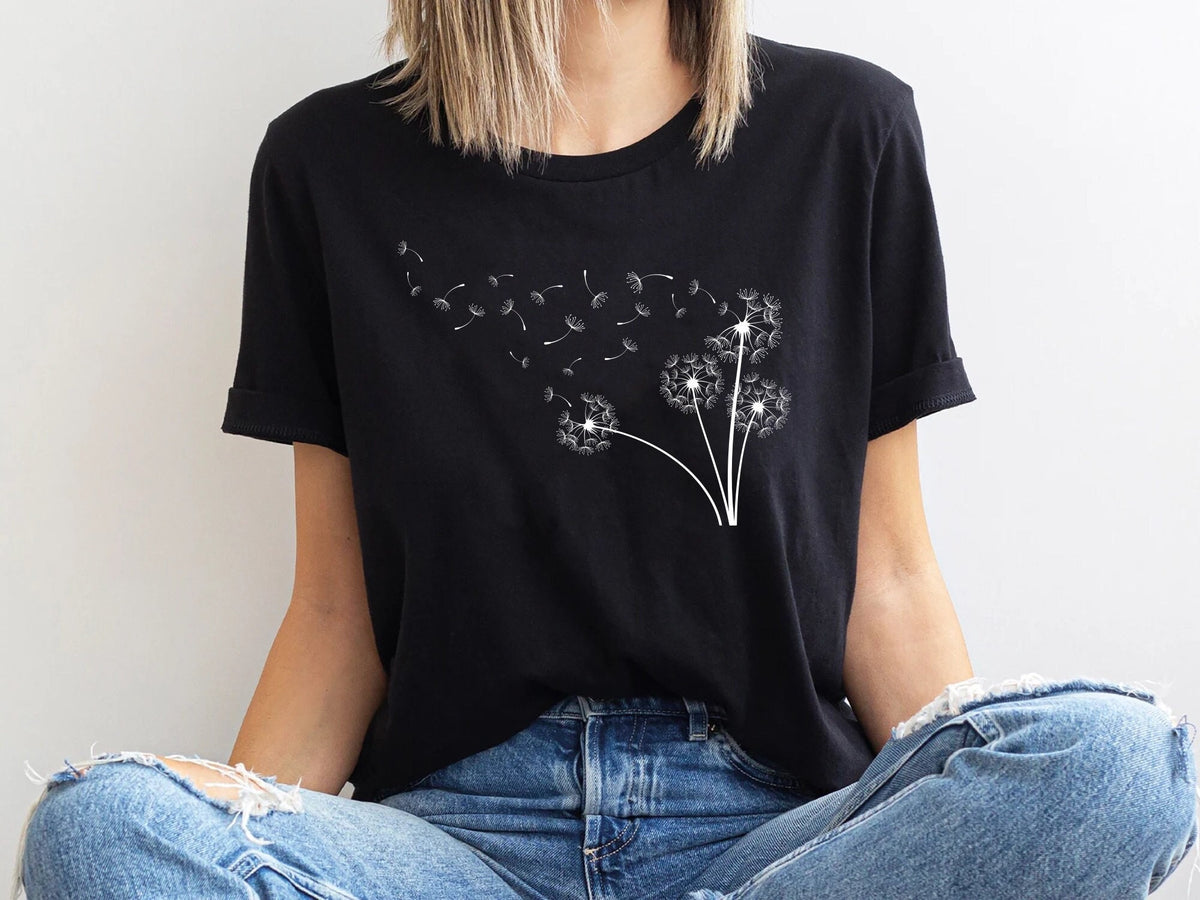 Dandelion T Shirt Inspirational Sweater Windflower Meditation Gift Yoga Sweater Boho Windflower Sweatshirt Dandelion Gift for Her Sweatshirt – Cozy Vibes · Trending Graphic Apparel