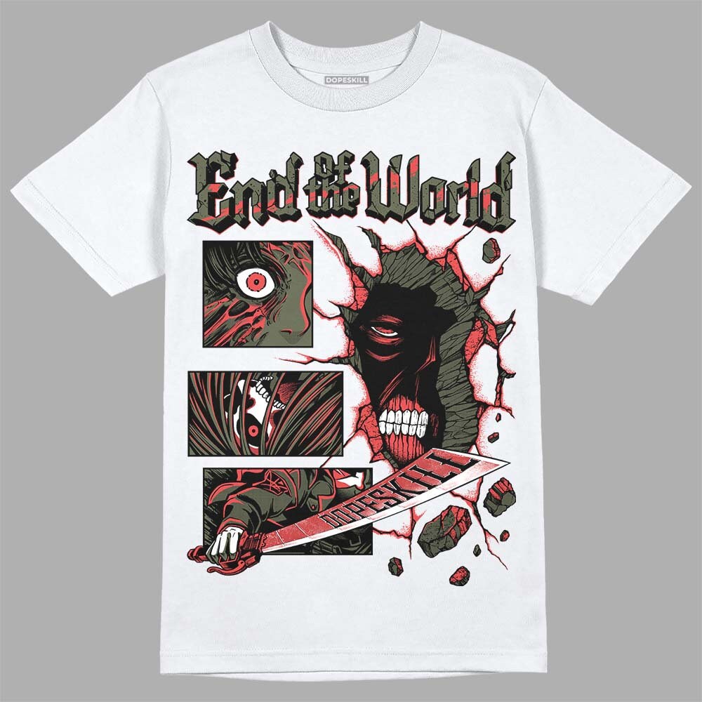 Dunk Mystic Red Cargo Khaki DopeSkill Unisex Shirt End of the World Graphic Graphic Tee – Feel-Good Design · Great Gift For Fans