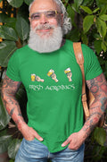 Funny Irish Green T Shirt Irish Aerobics Pub Beer Drinking Tee ST Patrick39s Day Green T Shirt Gift For Husband Gift For Boyfriend Graphic Tee – Bold Style · High-Quality Print