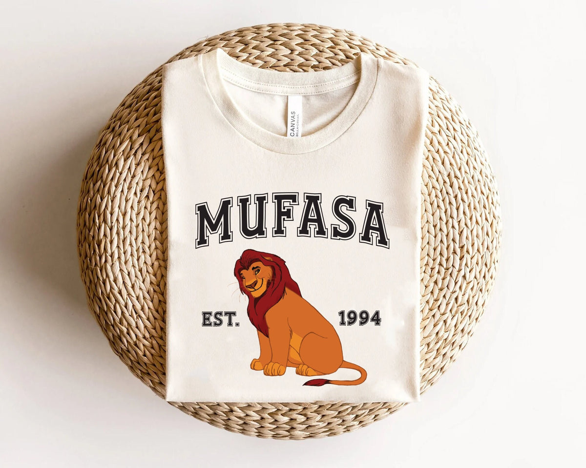 Retro Disney Lion King Mufasa Shirt WDW Magic Kingdom Holiday Trip Unisex T shirt Family Birthday Gift Adult Kid Toddler Tee Graphic Tee – Everyday Comfort · Must-Have Style