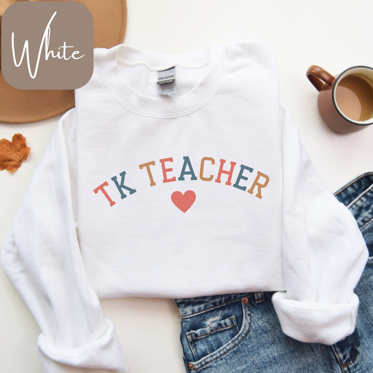 TK Teacher Shirt Transitional Kindergarten Teacher Shirt Gift for TK Teacher TK Teacher Sweatshirt Tk Teacher Appreciation Gift Sweatshirt – Cozy Vibes · Perfect For Daily Wear