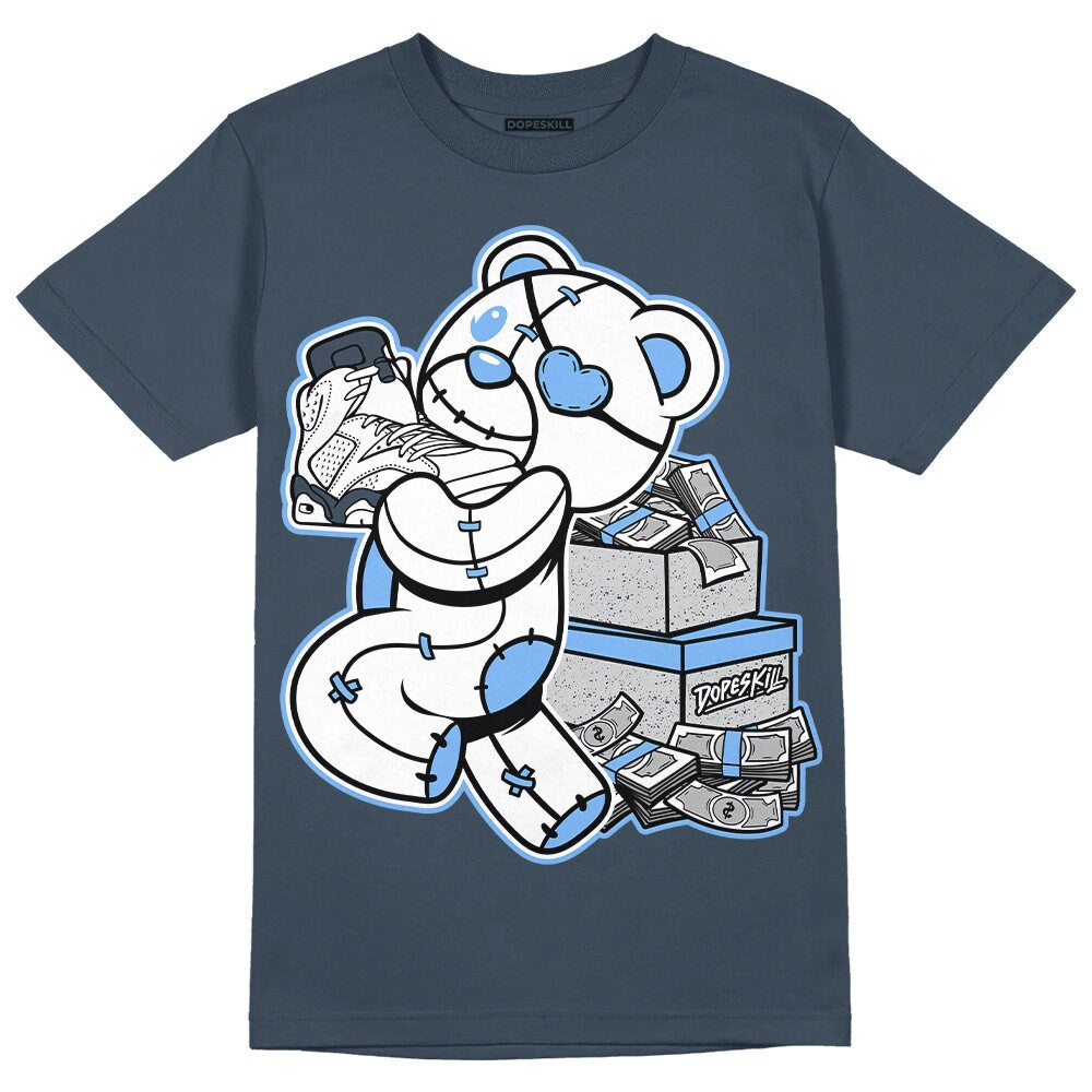 BEAR Unisex Shirt Match Jordan 6 Midnight Navy Navy T shirt Graphic Tee – Feel-Good Design · Perfect For Daily Wear