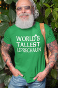 Saint Patrick Shirt Worlds Tallest Leprechaun Clover T Shirt Funny St Patrick39s Day Tee Shirt St Patty Paddy Tee Gift For Dad Him Husband Graphic Tee – Everyday Comfort · Great Gift For Fans