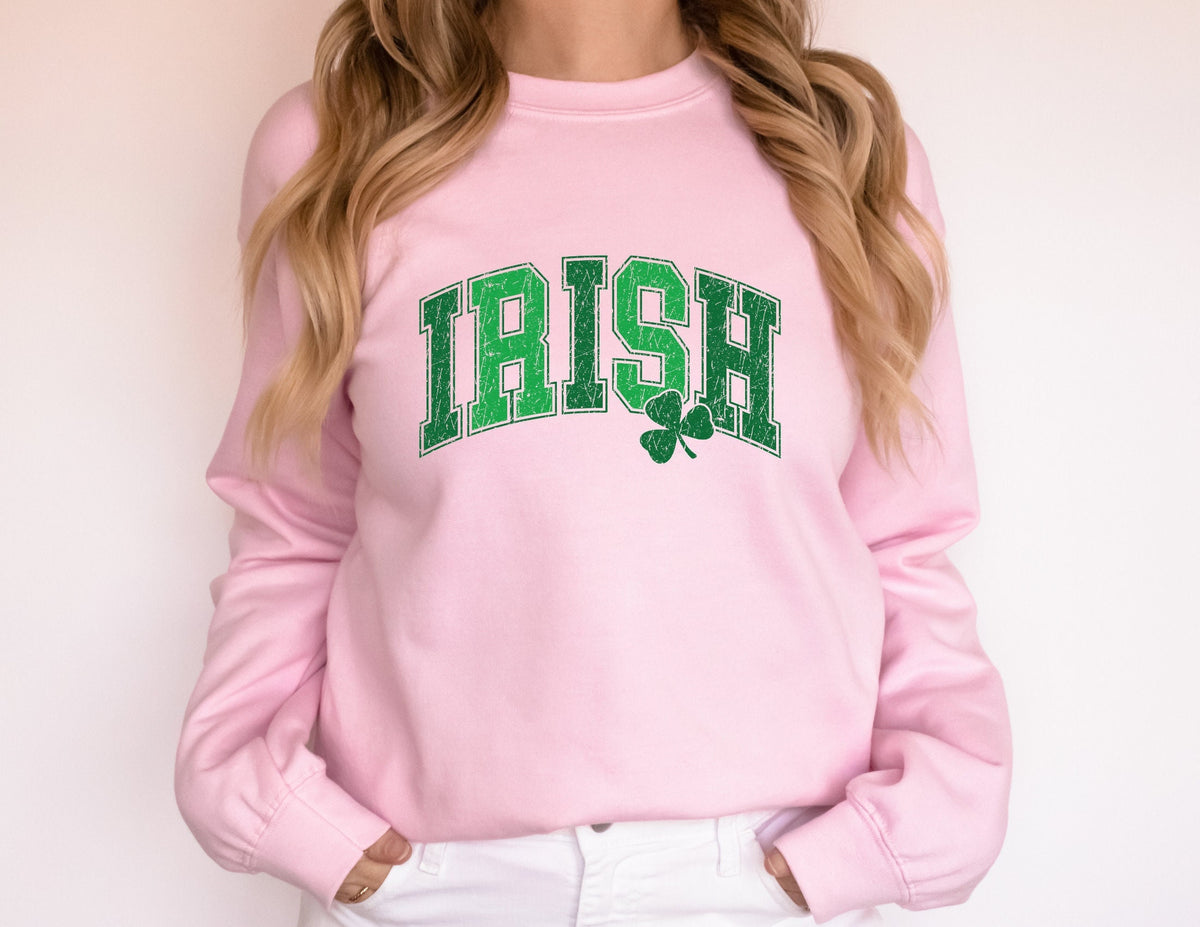 Retro Irish Sweatshirt St Patricks Day 2025 T shirt St Patricks Day Shirt ris Saint Patricks Day Tee Womens Saint Patricks Day Shirt Sweatshirt – Easygoing Wear · Top Pick For Any Outfit