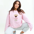 Espresso Martini Pink Bow Sweatshirt Espresso Martini Crewneck Sweater Gifts For The Martini Lover Gift For Mom Sweatshirt – Bold Style · Great Gift For Fans