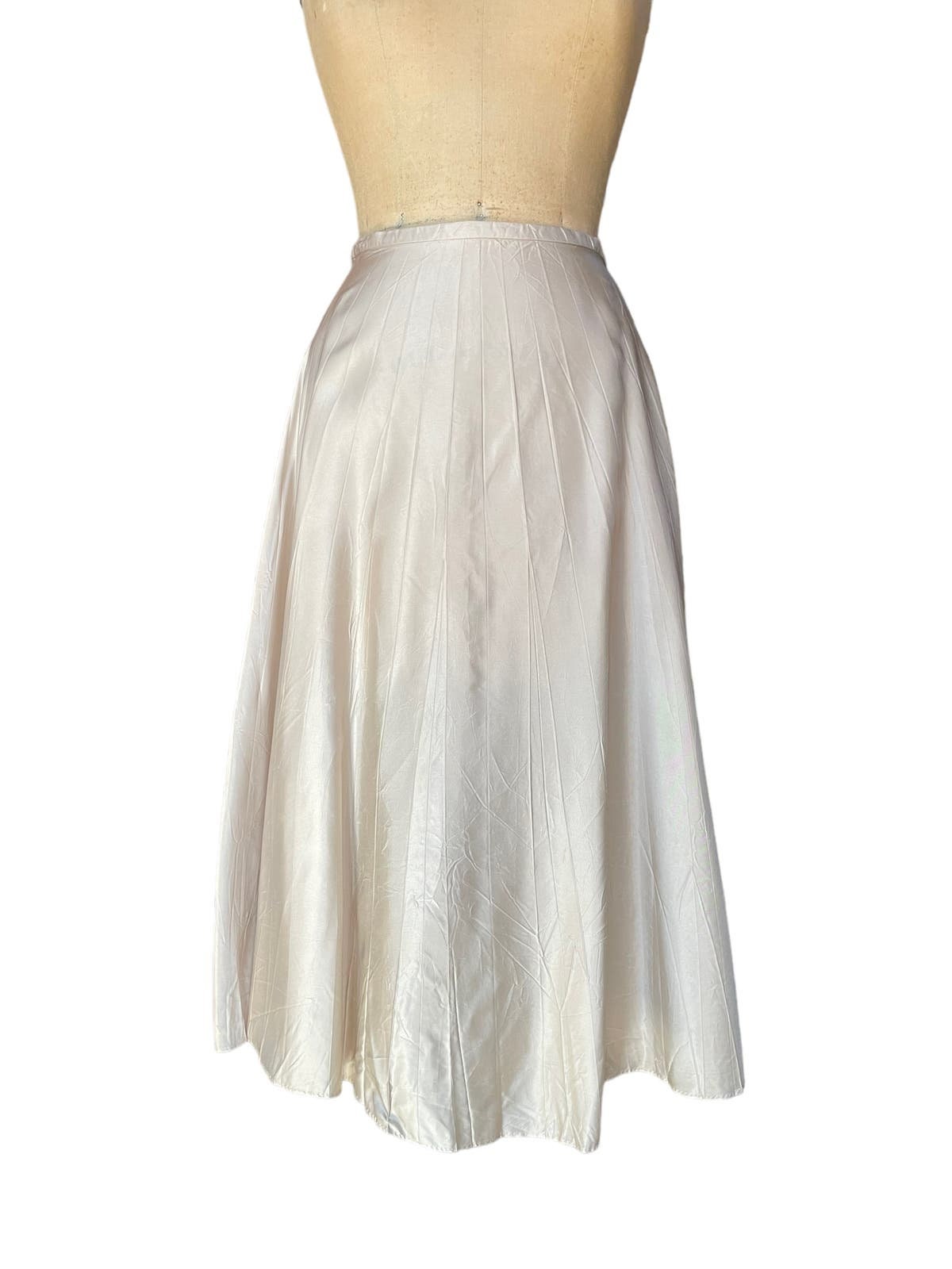 Womens Skirt Cream Satin Like Pleated A Line Unlined Lightweight Midi 8 Graphic Tee – Feel-Good Design · Perfect For Daily Wear