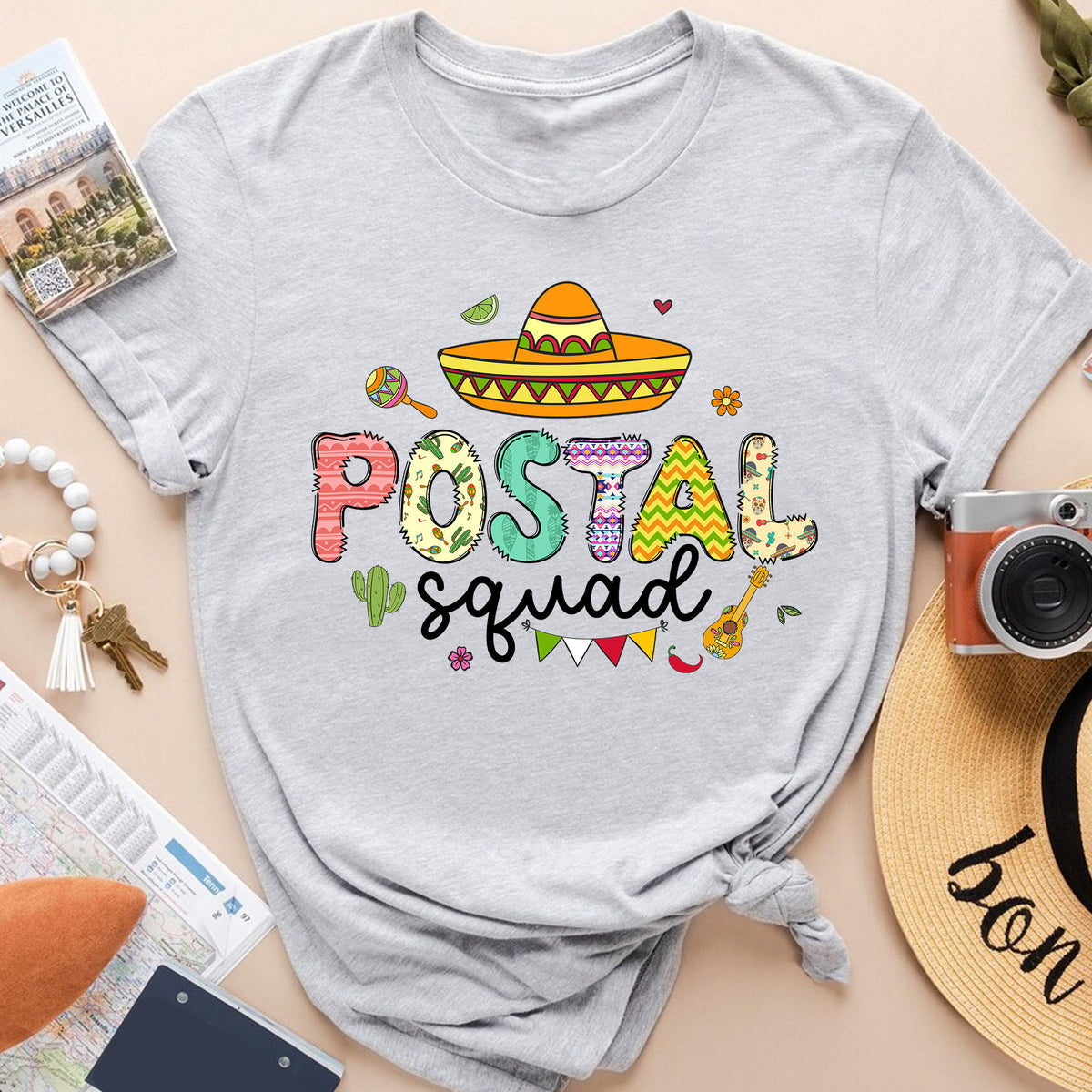 Postal Worker Fiesta Squad Shirt Mexican Postal Squad Shirt Cinco De Mayo Shirt For Mail Carrier Postal Carrier Gift Postal Worker Gift Graphic Tee – Fan Favorite · Top Pick For Any Outfit